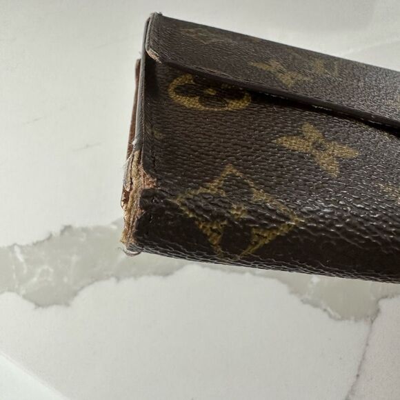 Vintage Louis Vuitton Monogram Porte Tresor International Long Wallet - Picture 10 of 12